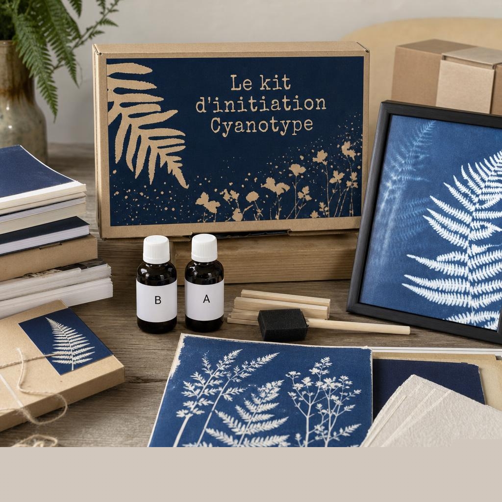 Kit d'initiation cyanotype